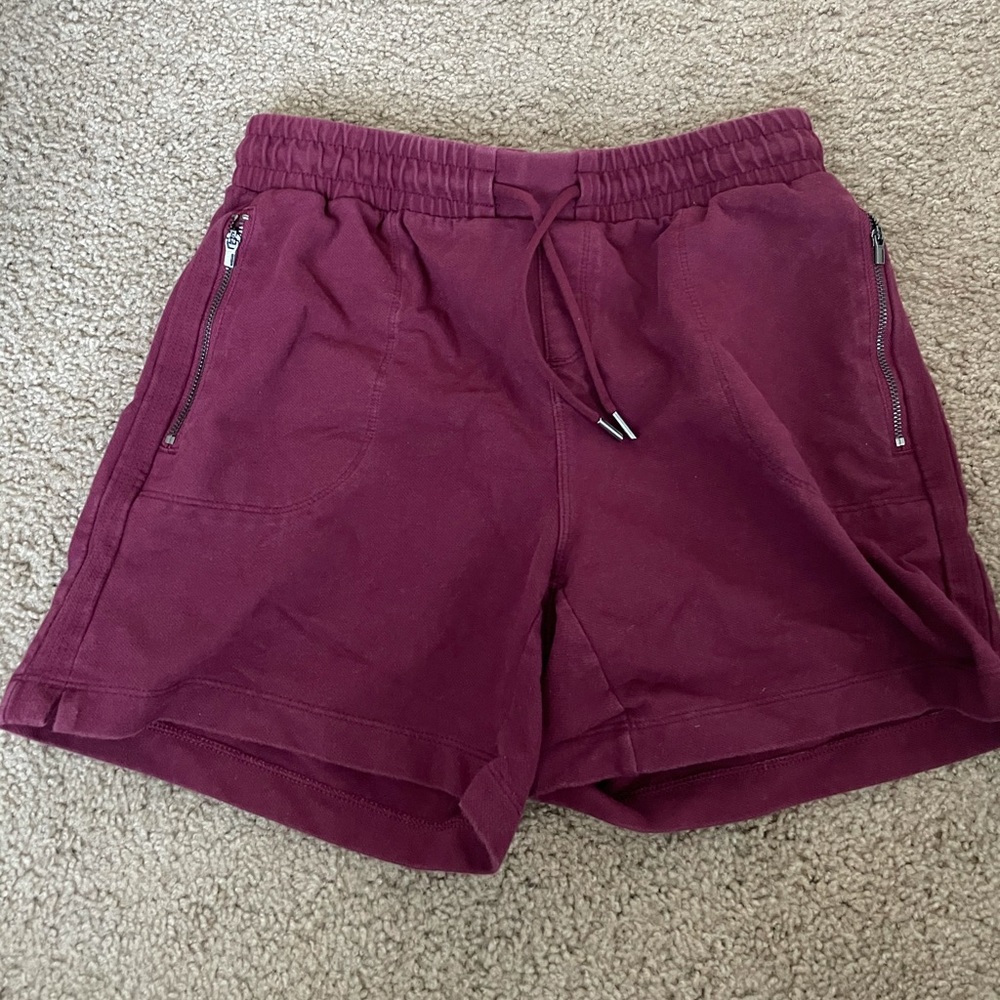 Burgundy Shorts
